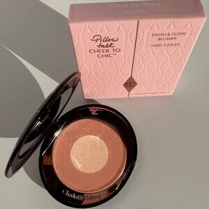 Charlotte Tilbury Cheek to Chic Swish & Glow Blusher Blush Pillow Talk Original